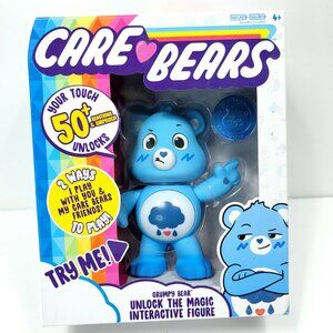 Care Bears Grumpy Bear Interactive Talking Singing 50+ Reactions Actin Figure